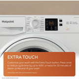 Hotpoint NSWM 946 BS UK Washing Machine, 9kg, 1400 Spin, Black, A Rated - image 5