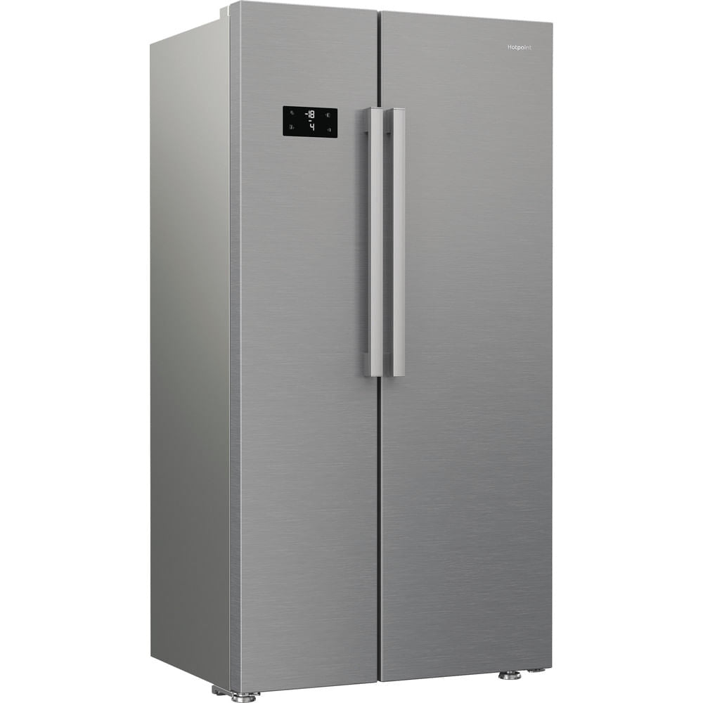 Hotpoint HPG2 6592 XP4UK American Fridge Freezer, Stainless Steel, E Rated, Non-Plumbed - image 2