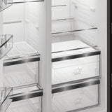 Hotpoint HPG2 6592 XP4UK American Fridge Freezer, Stainless Steel, E Rated, Non-Plumbed - image 6