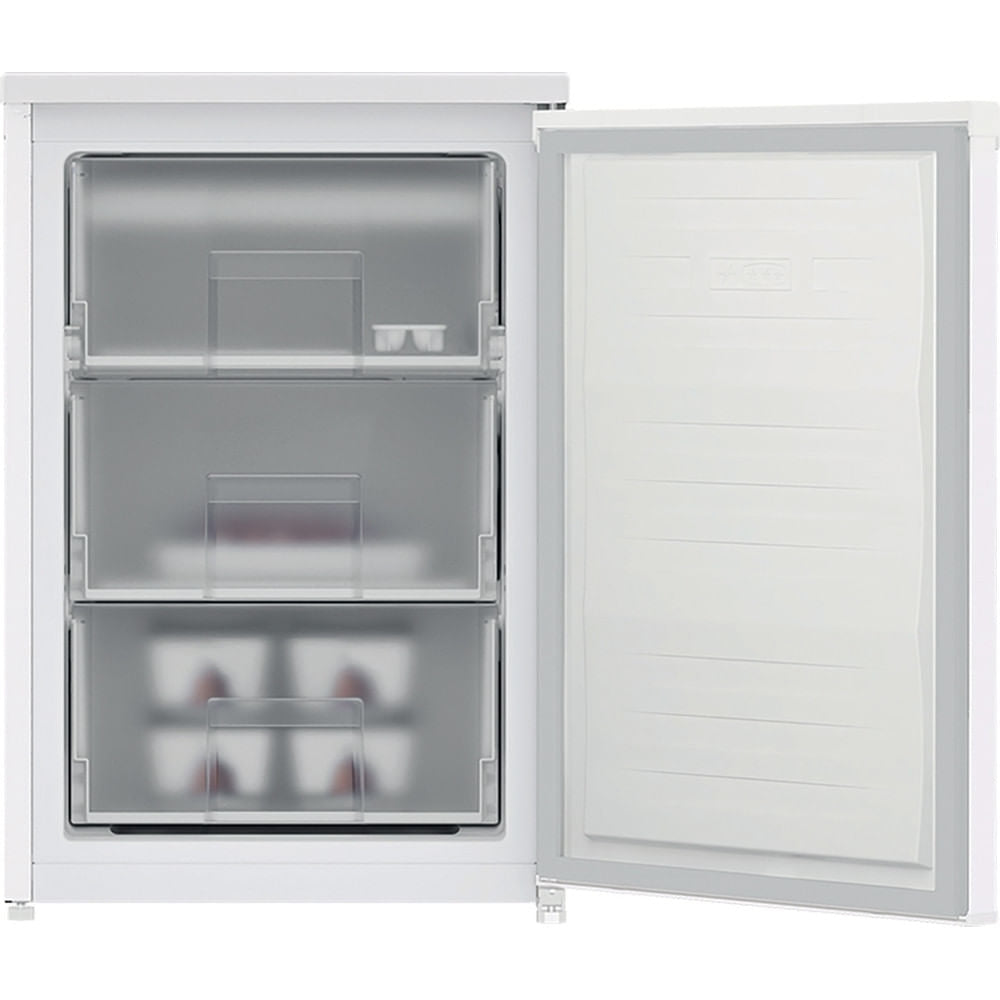 Hotpoint H55Z1 112W UK Low Frost Under Counter Freezer, White, E Rated - image 3