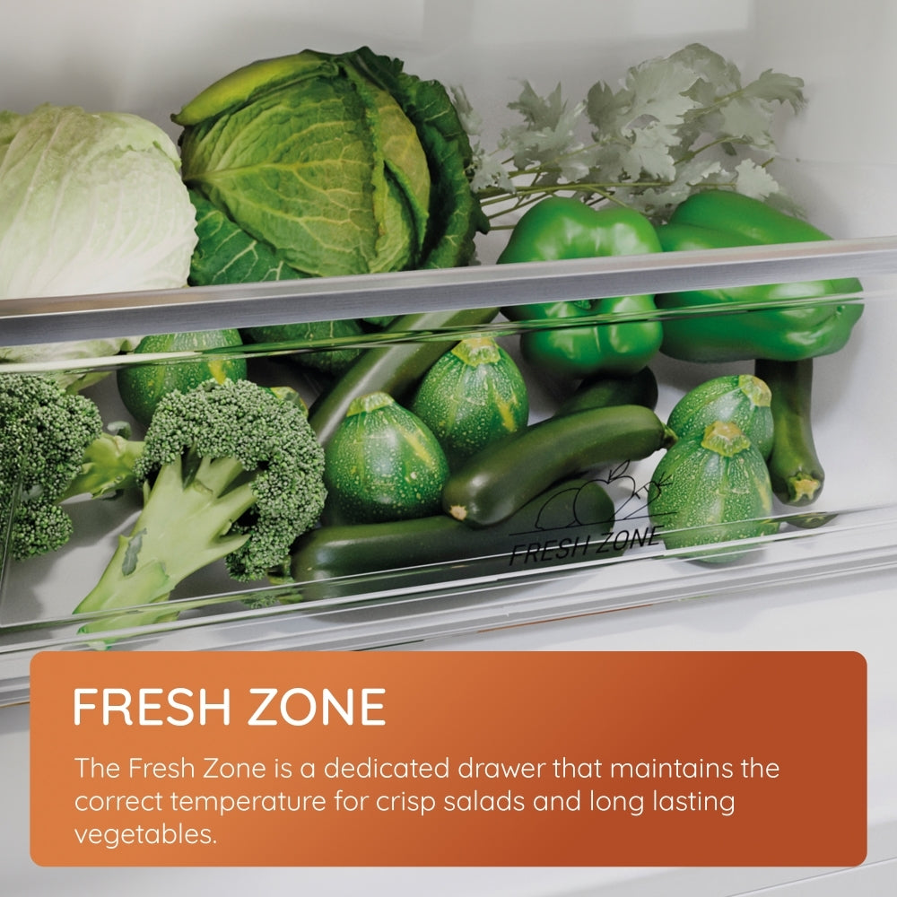 Hotpoint H55R1 112W UK Under Counter Larder Fridge, White, E Rated - image 8