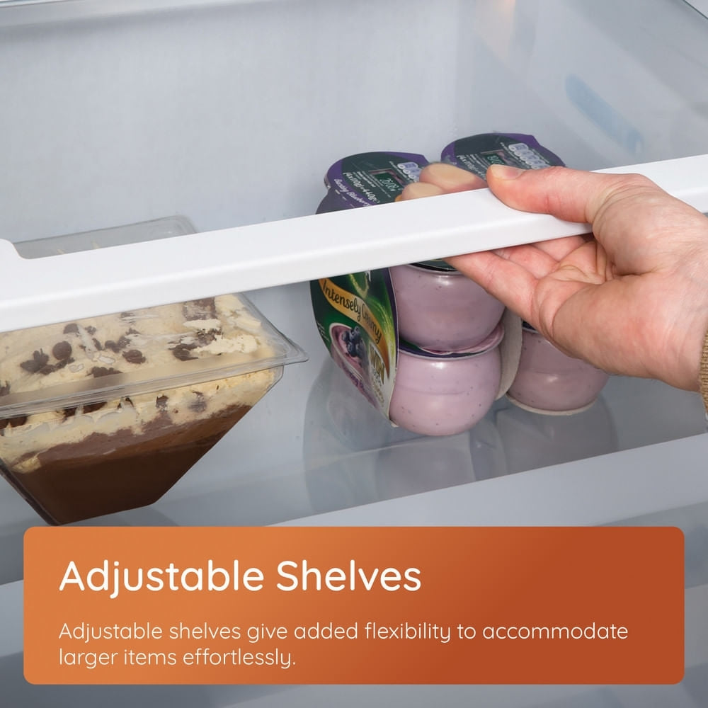 Hotpoint H55R1 112X UK Under Counter Larder Fridge, Grey, E Rated - image 4