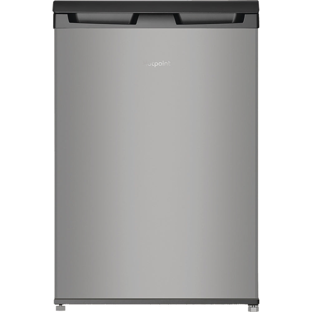 Hotpoint H55R1 112X UK Under Counter Larder Fridge, Grey, E Rated - image 1