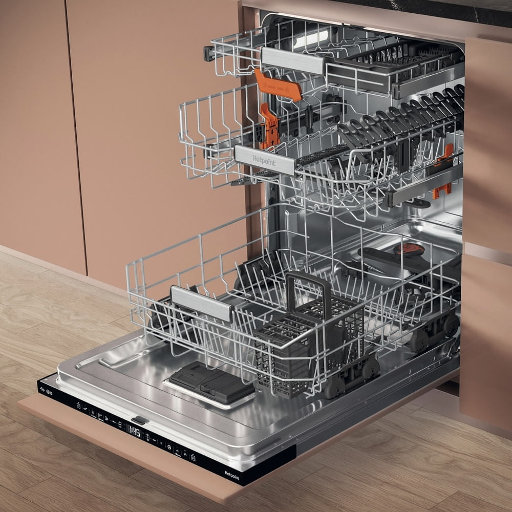 Hotpoint H8IA115M4TUS UK Fully Integrated Dishwasher, 15 Place Settings, A Rated - image 2