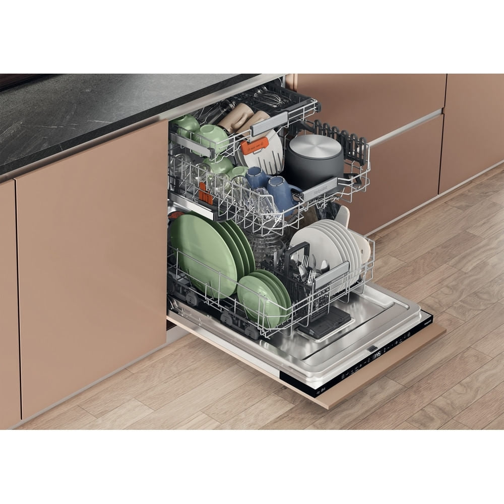 Hotpoint H8IA115M4TUS UK Fully Integrated Dishwasher, 15 Place Settings, A Rated - image 5