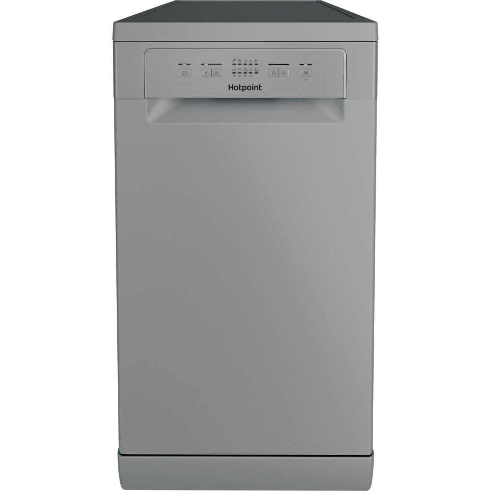 Hotpoint HP2FE10CS90SUK Slimline Dishwasher, 10 Place Settings, Silver, E Rated - image 10