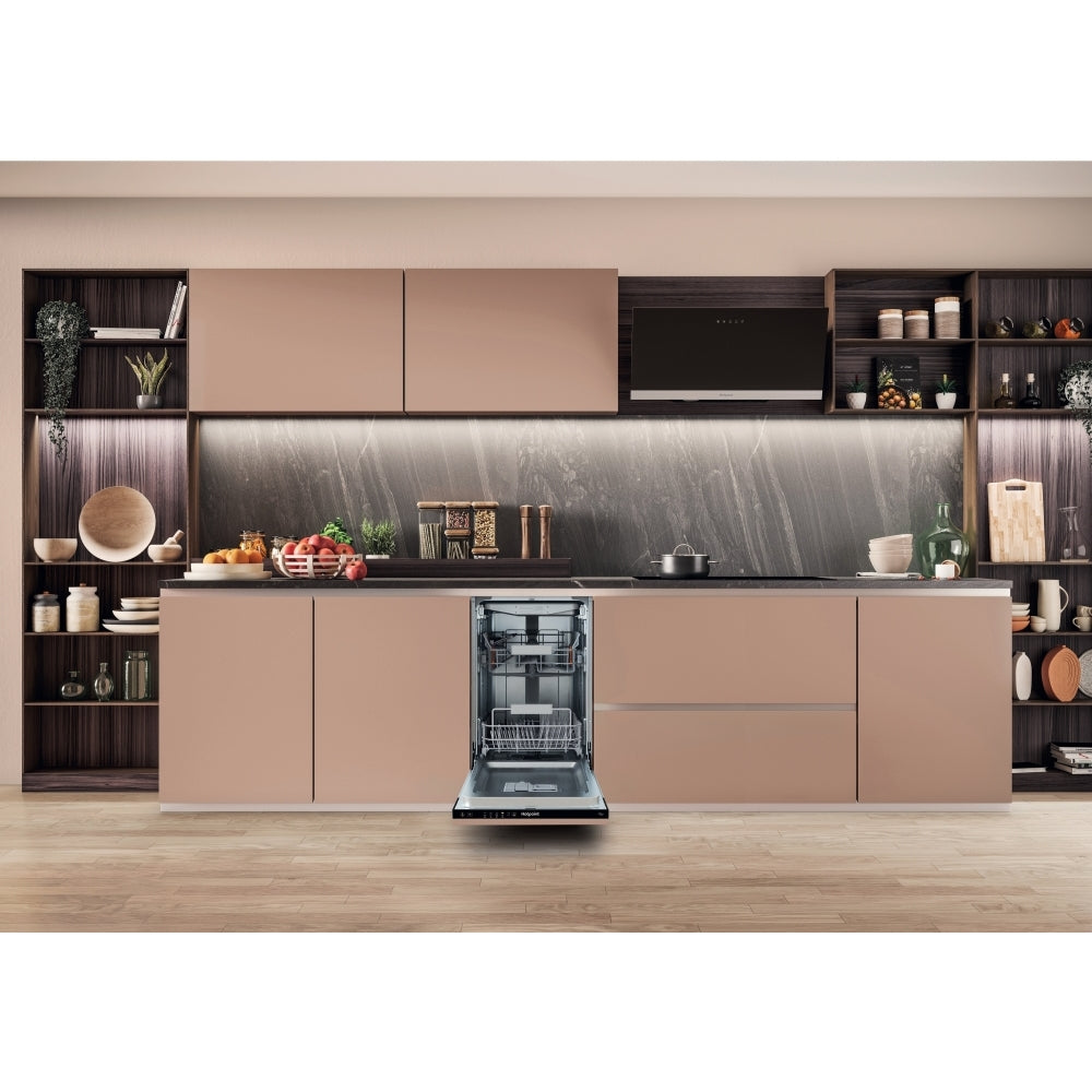 Hotpoint HP4ID11CS80UK Fully Integrated Slimline Dishwasher, 8 Place Settings, D Rated - image 5