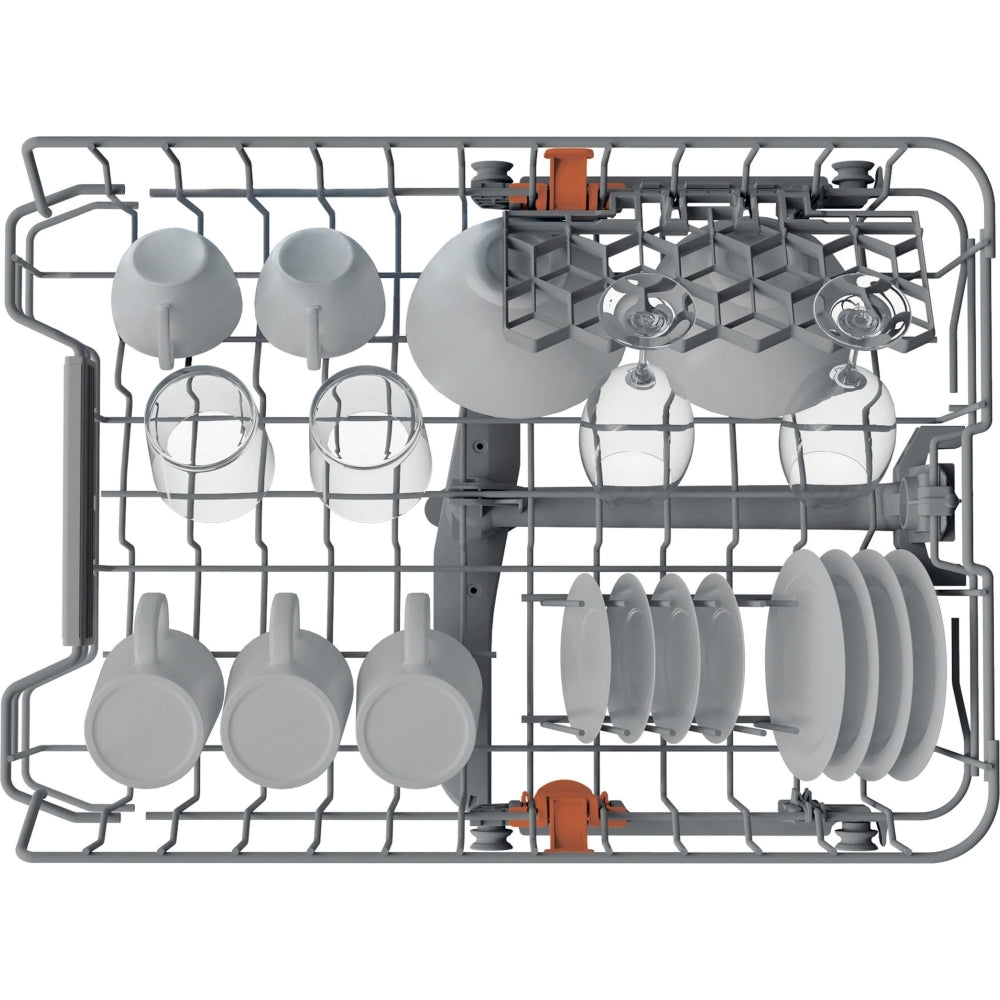 Hotpoint HP4ID11CS80UK Fully Integrated Slimline Dishwasher, 8 Place Settings, D Rated - image 9