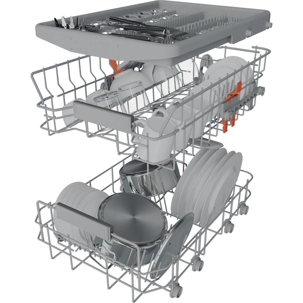 Hotpoint HP4ID11CS80UK Fully Integrated Slimline Dishwasher, 8 Place Settings, D Rated - image 10