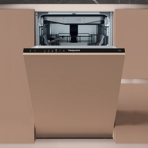 Hotpoint HP4ID11CS80UK Fully Integrated Slimline Dishwasher, 8 Place Settings, D Rated - image 11