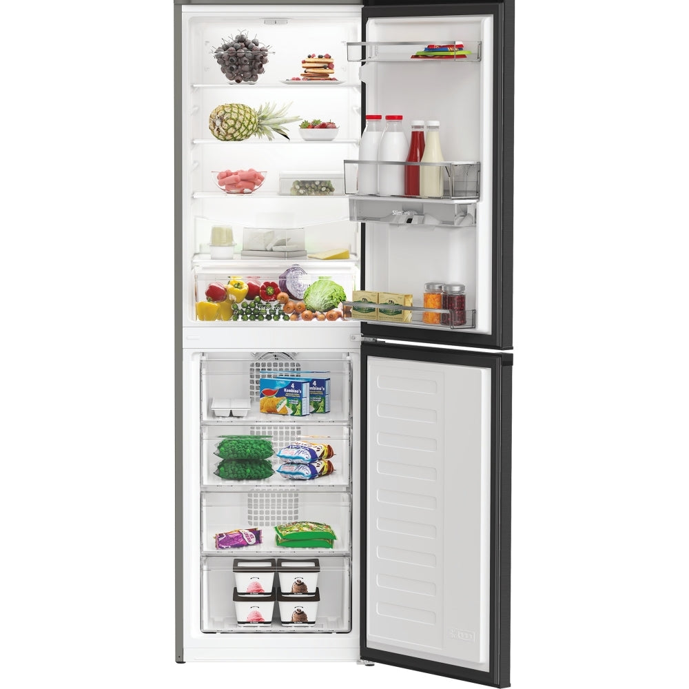Hotpoint HPKH 1261W XBR4UK No Frost Fridge Freezer, Dark Grey, 50/50, E Rated - image 11