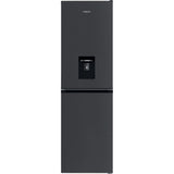 Hotpoint HPKH 1261W XBR4UK No Frost Fridge Freezer, Dark Grey, 50/50, E Rated - image 1