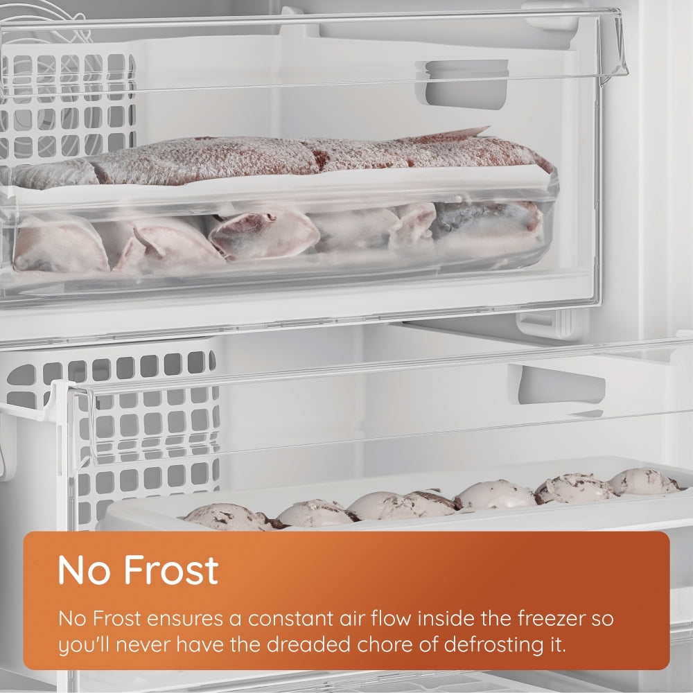 Hotpoint HPKH 1261 W5UK No Frost Fridge Freezer, 50/50, White, D Rated - image 3