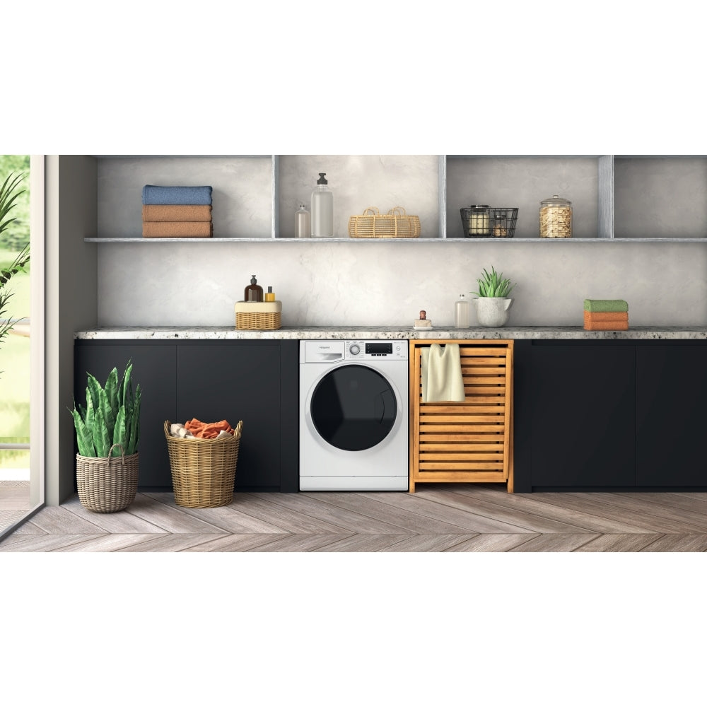 Hotpoint NDD 10748 DA UK Washer Dryer, 10kg/7kg, 1400 Spin, White, C Rated - image 12