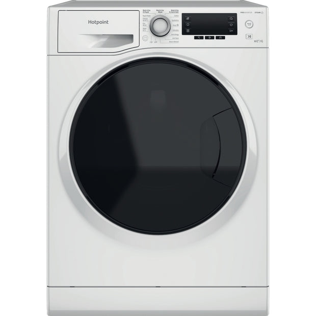 Hotpoint NDD 10748 DA UK Washer Dryer, 10kg/7kg, 1400 Spin, White, C Rated - image 1