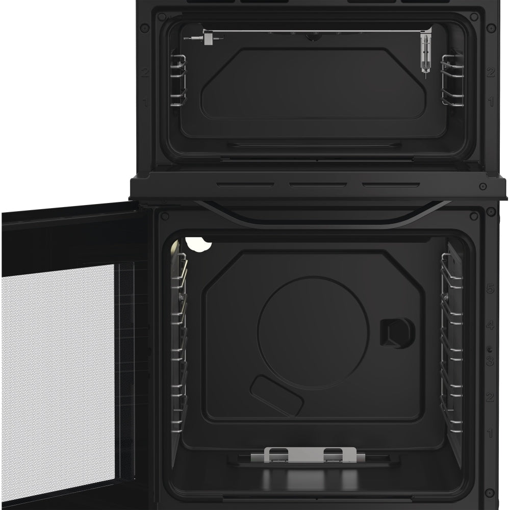 Hotpoint HTG5GCB Gas Cooker with Separate Grill, Black, A+ Rated - image 5