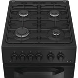 Hotpoint HTG5GCB Gas Cooker with Separate Grill, Black, A+ Rated - image 6