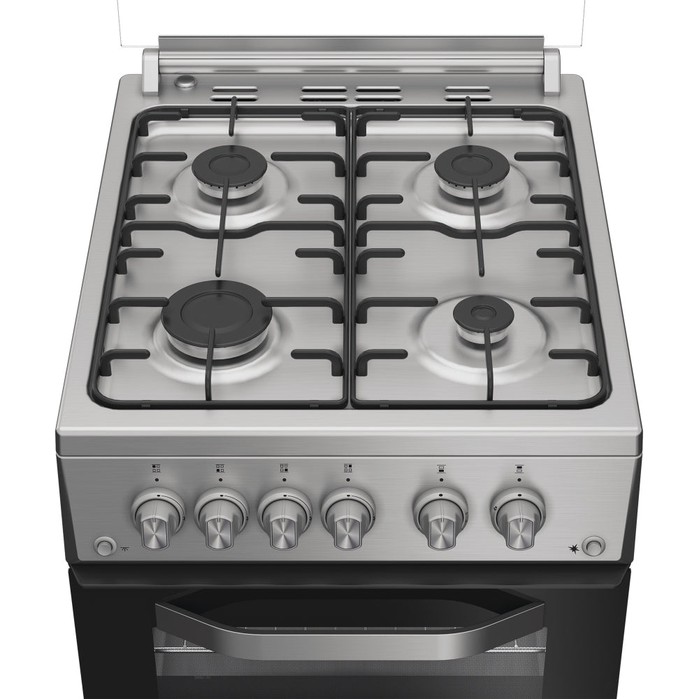 Hotpoint HDG5GDCX Gas Cooker with Double Oven, Stainless Steel, A+ Rated - image 6