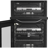 Hotpoint HDG5GDCX Gas Cooker with Double Oven, Stainless Steel, A+ Rated - image 7