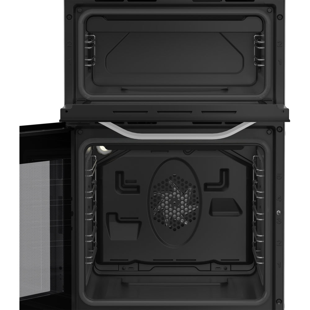 Hotpoint HDE5VDCW Ceramic Electric Cooker with Double Oven, White, A Rated - image 5