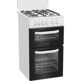 Hotpoint HDG5GCW Gas Cooker with Double Oven, White, A+ Rated - image 3