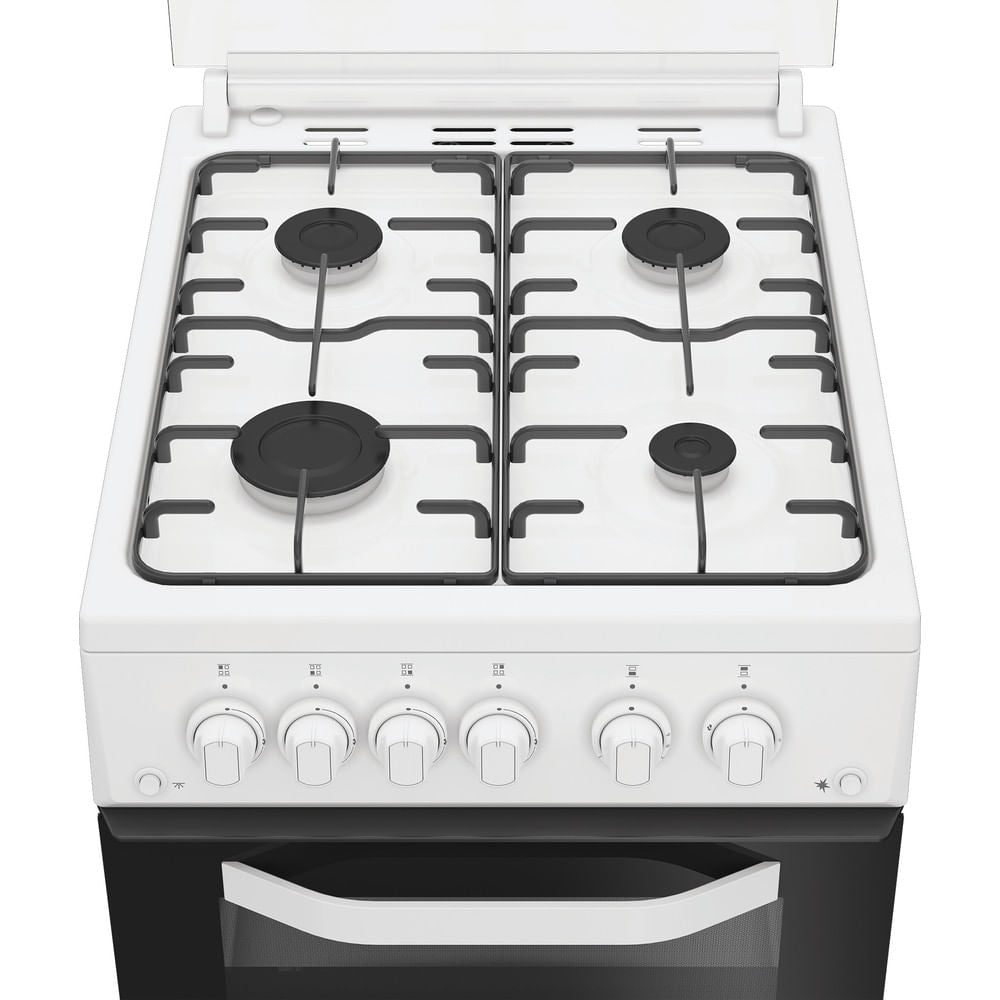 Hotpoint HDG5GCW Gas Cooker with Double Oven, White, A+ Rated - image 5