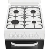Hotpoint HDG5GCW Gas Cooker with Double Oven, White, A+ Rated - image 5