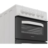 Hotpoint HDG5GCW Gas Cooker with Double Oven, White, A+ Rated - image 6