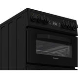Hotpoint HDE5VDCB Ceramic Electric Cooker with Double Oven, Black, A Rated - image 4