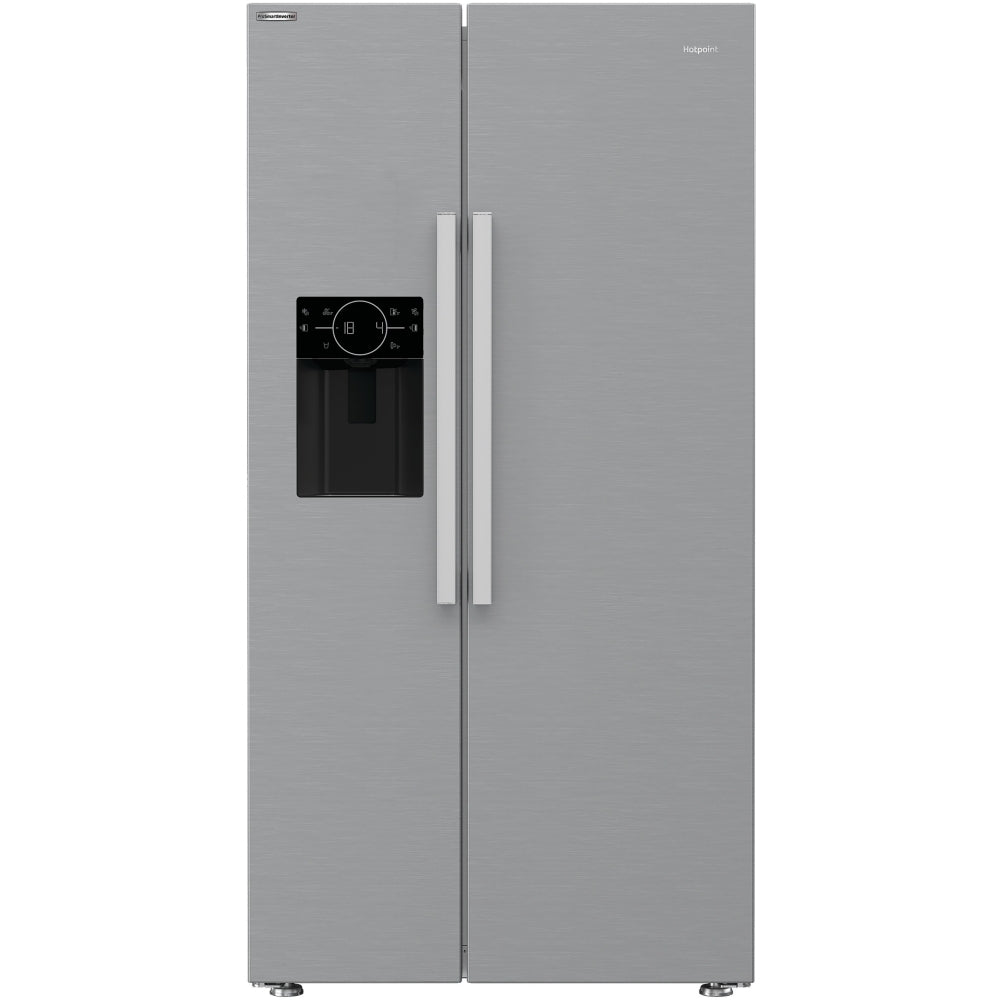 Hotpoint HPG2 6573W XP4UK American Fridge Freezer, Silver, E Rated, Plumbed - image 4