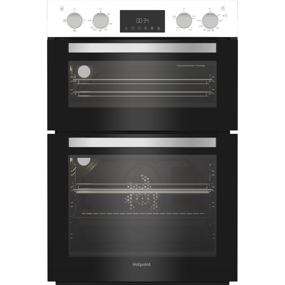 Hotpoint DIH 10D W Built-In Electric Double Oven, White, A Rated - image 1