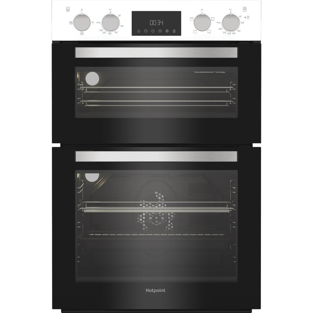Hotpoint DIH 10D W Built-In Electric Double Oven, White, A Rated - image 1