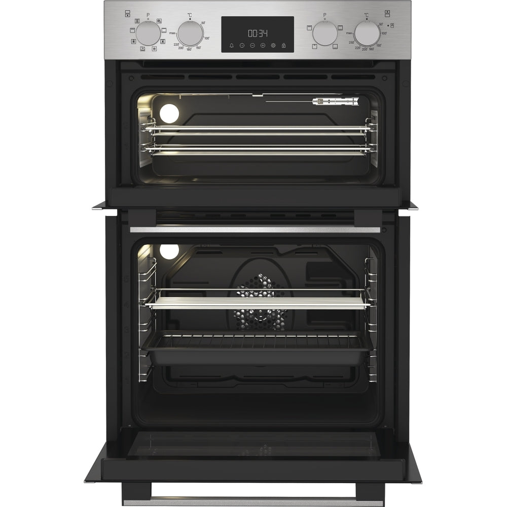 Hotpoint DIH 82D IX Built-In Electric Double Oven, Stainless Steel, A Rated - image 3