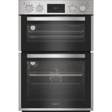 Hotpoint DIH 82D IX Built-In Electric Double Oven, Stainless Steel, A Rated - image 1