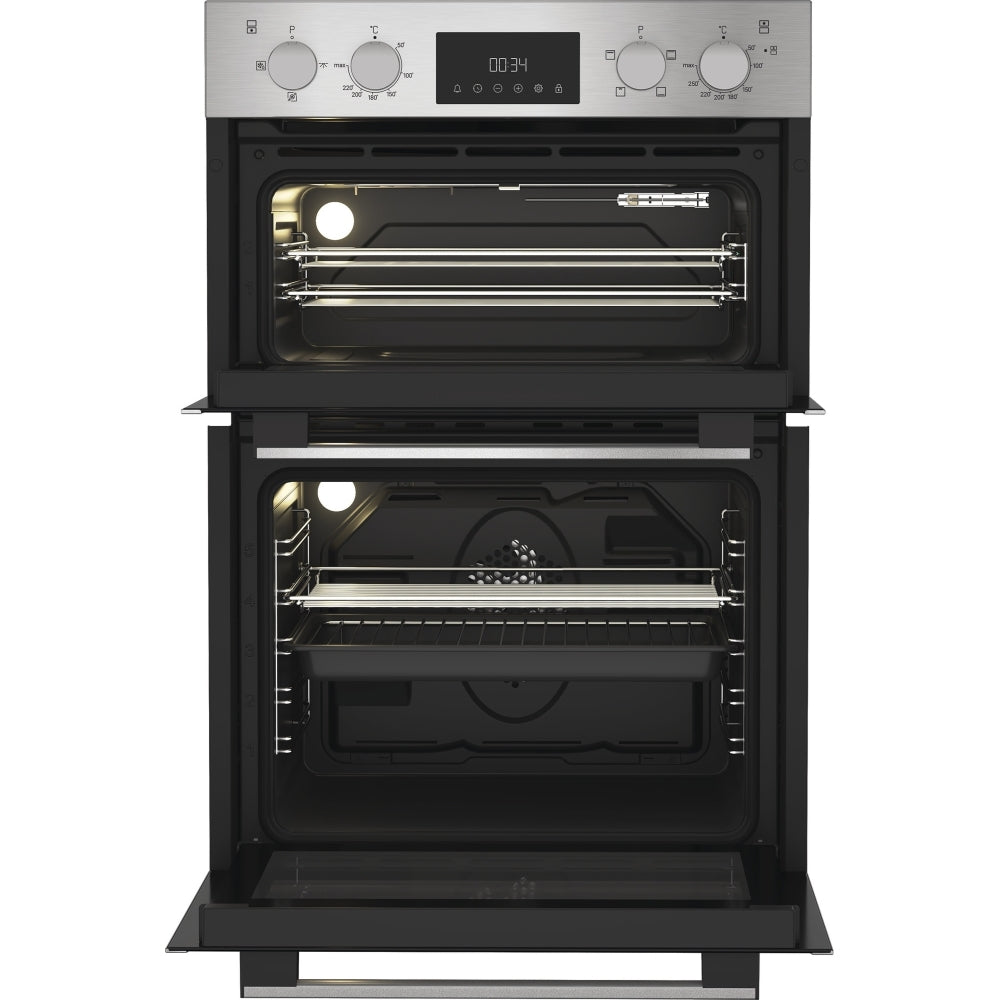 Hotpoint DIH 10D IX Built-In Electric Double Oven, Stainless Steel, A Rated - image 3