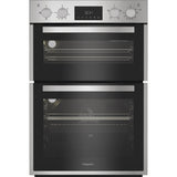 Hotpoint DIH 10D IX Built-In Electric Double Oven, Stainless Steel, A Rated - image 1
