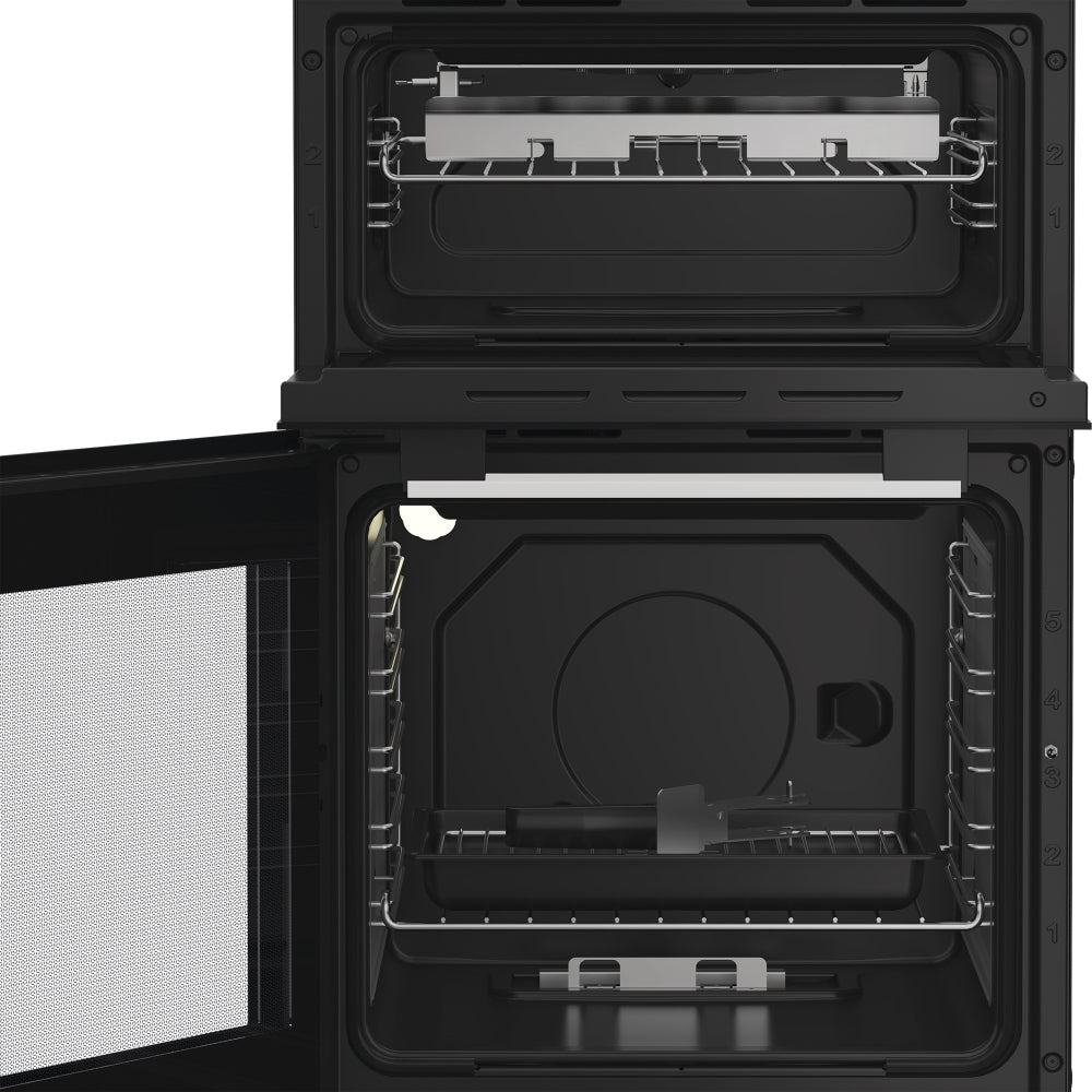 Hotpoint HTG5GCW Gas Cooker with Separate Grill, White, A+ Rated - image 5