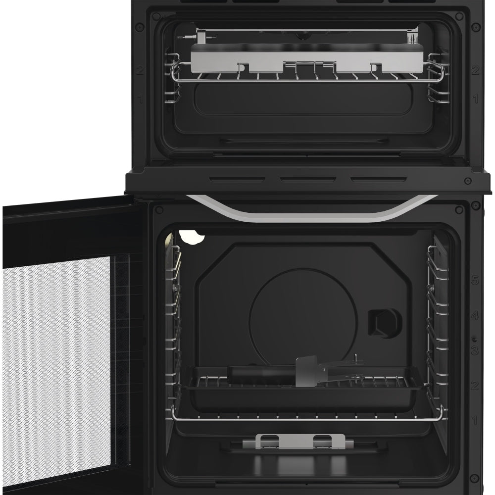 Hotpoint HTG5GCW Gas Cooker with Separate Grill, White, A+ Rated - image 6