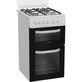Hotpoint HTG5GCWL Gas Cooker with Separate Grill, White, A+ Rated - image 5