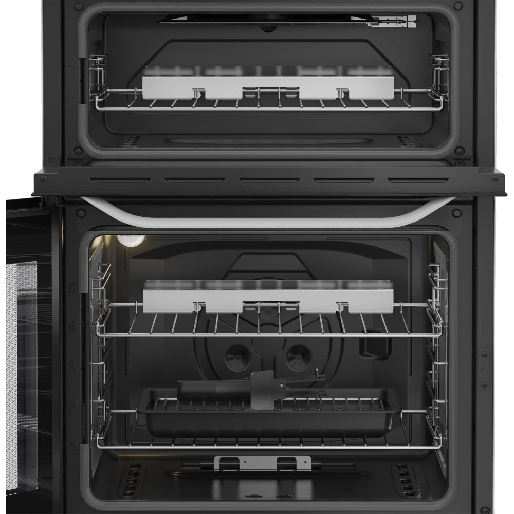Hotpoint HTG6GDCW Gas Cooker with Separate Grill, White, A+ Rated - image 7