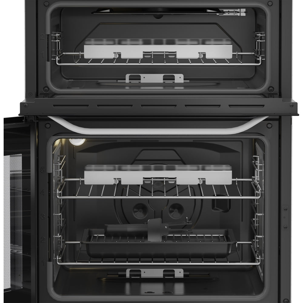 Hotpoint HDG6GDCW Gas Cooker with Double Oven, White, A+ Rated - image 7