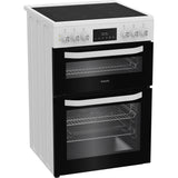 Hotpoint HDE6VDW Ceramic Electric Cooker with Double Oven, White, A Rated - image 7