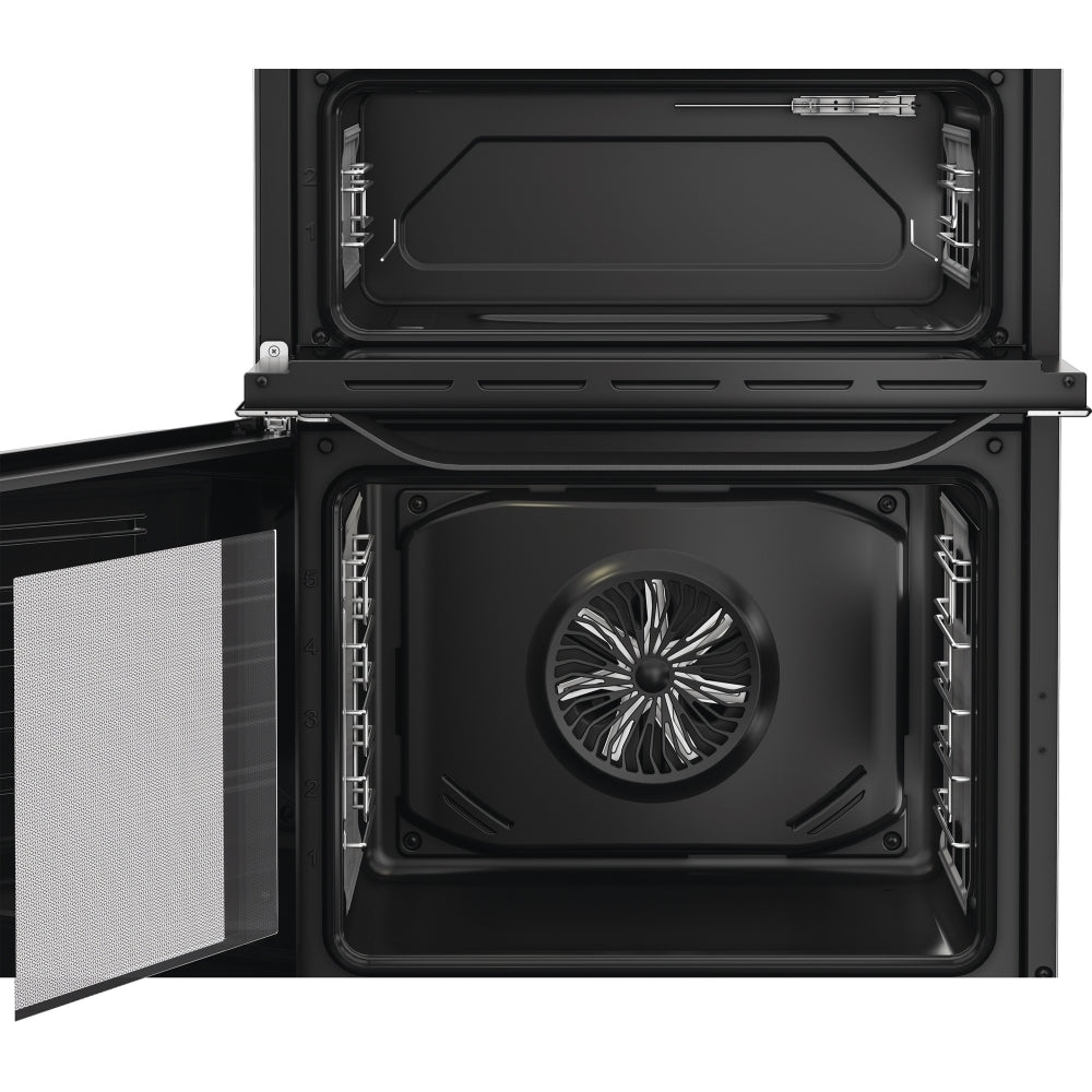 Hotpoint HDE6IDC2SA Induction Electric Cooker with Double Oven, Grey, A Rated - image 4