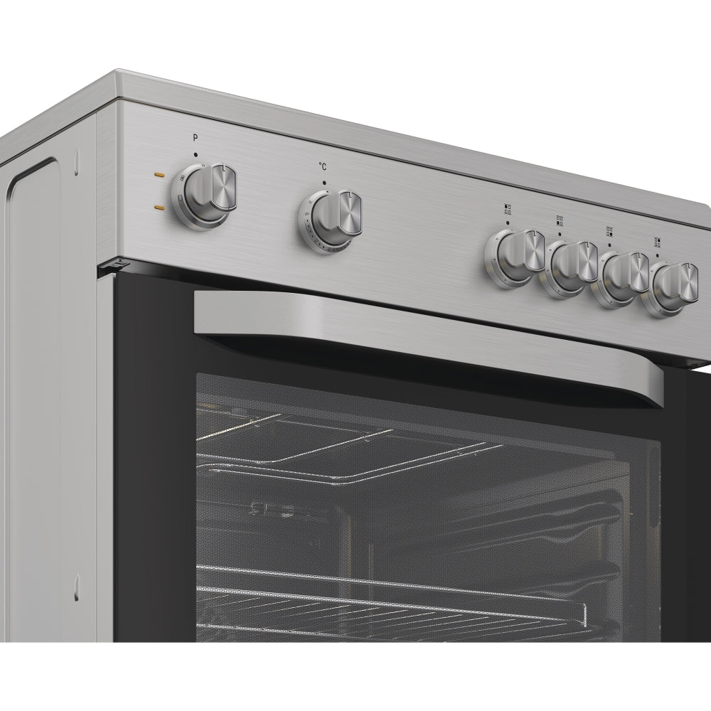 Hotpoint H6V5KMX/UK Ceramic Electric Cooker with Single Oven, Stainless Steel, A Rated - image 4