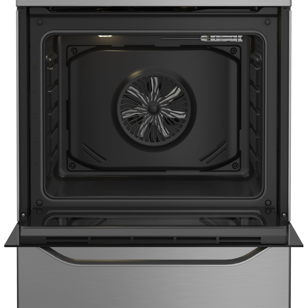 Hotpoint H6V5KMX/UK Ceramic Electric Cooker with Single Oven, Stainless Steel, A Rated - image 5