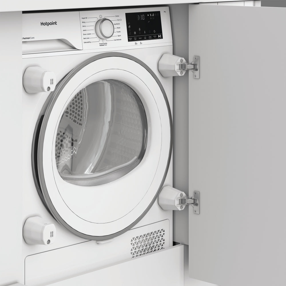 Hotpoint C HK 83M WW UK Integrated Heat Pump Tumble Dryer, 8kg, White, A++ Rated - image 10