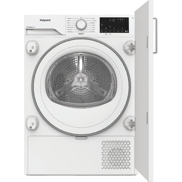 Hotpoint C HK 83M WW UK Integrated Heat Pump Tumble Dryer, 8kg, White, A++ Rated - image 1