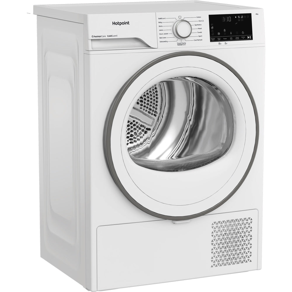 Hotpoint C HSD 82M WW UK Heat Pump Tumble Dryer, 8kg, White, A+ Rated - image 12