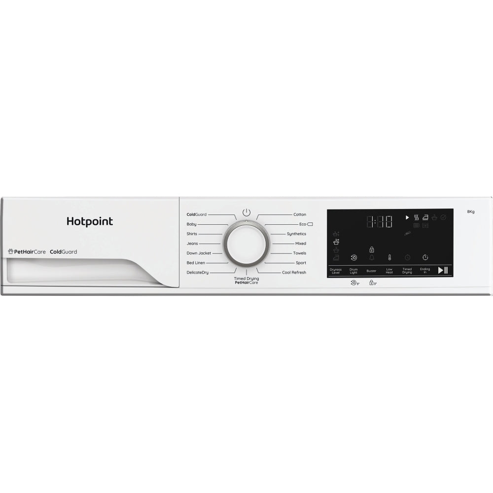 Hotpoint C HSD 82M WW UK Heat Pump Tumble Dryer, 8kg, White, A+ Rated - image 10