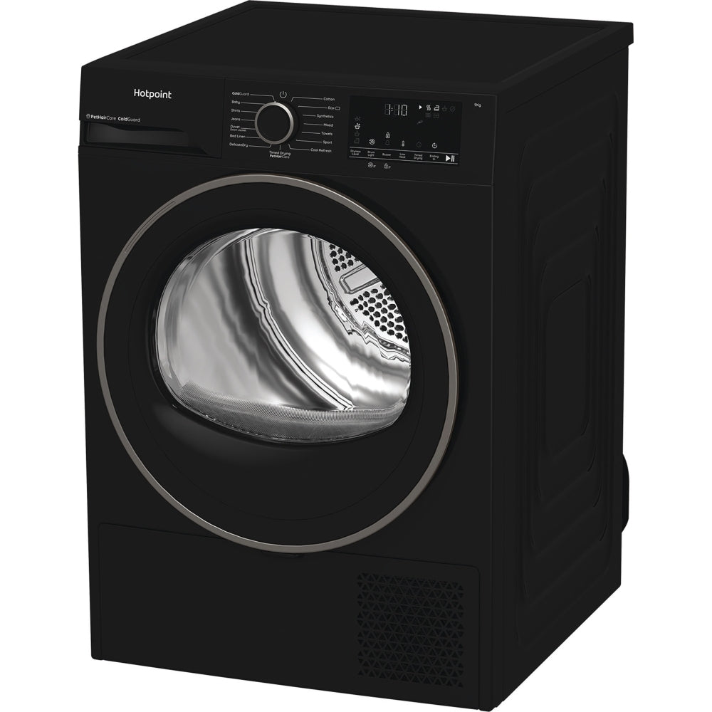 Hotpoint C HD 93M BB UK Heat Pump Tumble Dryer, 9kg, Black, A++ Rated - image 13